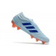 Chaussures Foot adidas Copa 20+ FG - Ciel Bleu Royal Corail