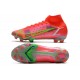 Chaussure Nike Mercurial Superfly 8 Elite FG Rubis Argent Metallique