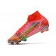 Chaussure Nike Mercurial Superfly 8 Elite FG Rubis Argent Metallique