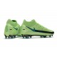 Chaussures 2021 Nike Phantom GT Elite DF FG Vert Noir