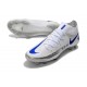 Chaussures 2021 Nike Phantom GT Elite DF FG Blanc Bleu
