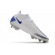 Chaussures 2021 Nike Phantom GT Elite DF FG Blanc Bleu