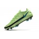 Nike Crampon 2021 Phantom GT Elite FG Impulse - Vert Bleu