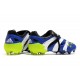 Chaussure Adidas Predator Accelerator FG Bleu Blanc Vert