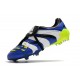 Chaussure Adidas Predator Accelerator FG Bleu Blanc Vert