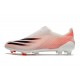 Crampon de Foot adidas X Ghosted+ FG Blanc Rouge Noir