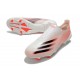 Crampon de Foot adidas X Ghosted+ FG Blanc Rouge Noir