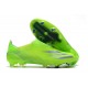 Crampon adidas X Ghosted+ FG Precision To Blur - Vert Violet Jaune