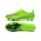 Crampon adidas X Ghosted+ FG Precision To Blur - Vert Violet Jaune