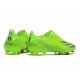 Crampon adidas X Ghosted+ FG Precision To Blur - Vert Violet Jaune