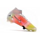 Chaussure à Crampons Nike Mercurial Superfly 8 Elite FG Blanc Mangue