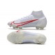 Nike Mercurial Superfly VIII Elite DF FG Blanc Rouge