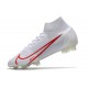 Nike Mercurial Superfly VIII Elite DF FG Blanc Rouge