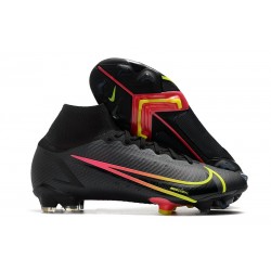 Nike Mercurial Superfly 8 Elite FG Black x Prism - Noir Cyber