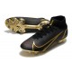 Chaussure à Crampons Nike Mercurial Superfly 8 Elite FG Noir Or