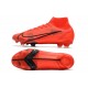 Chaussure à Crampons Nike Mercurial Superfly 8 Elite FG Rouge Noir