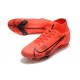 Chaussure à Crampons Nike Mercurial Superfly 8 Elite FG Rouge Noir