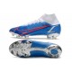 Chaussure à Crampons Nike Mercurial Superfly 8 Elite FG Bleu Blanc Rouge