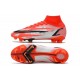 Nike Mercurial Superfly VIII Elite DF CR7 FG Rouge Piment Noir Fantôme Orange Total