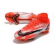 Nike Mercurial Superfly VIII Elite DF CR7 FG Rouge Piment Noir Fantôme Orange Total