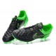 Nouvelle Chaussure de Football Nike Tiempo Legend V FG Noir Vert