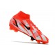 Nike Mercurial Superfly VIII Elite DF CR7 FG Rouge Piment Noir Fantôme Orange Total