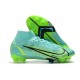 Nike Mercurial Superfly VIII Elite DF FG Dynamique Vert Citron