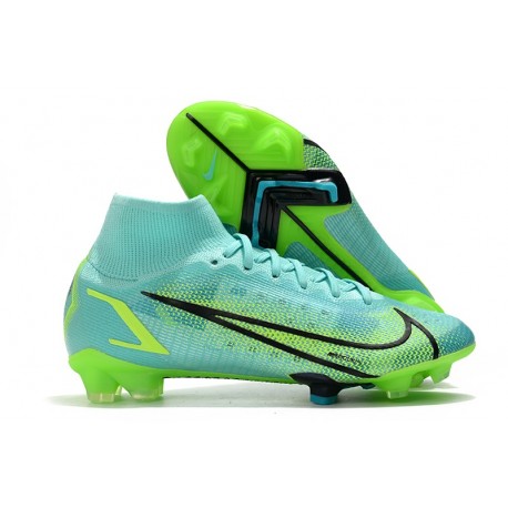 Nike Mercurial Superfly VIII Elite DF FG Dynamique Vert Citron