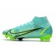 Nike Mercurial Superfly VIII Elite DF FG Dynamique Vert Citron