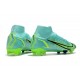 Nike Mercurial Superfly VIII Elite DF FG Dynamique Vert Citron