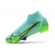 Nike Mercurial Superfly VIII Elite DF FG Dynamique Vert Citron