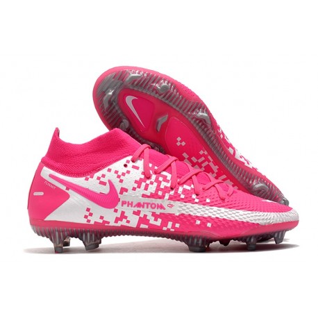 Nike Phantom GT Elite Dynamic Fit FG Rose Blanc