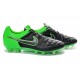 Nouvelle Chaussure de Football Nike Tiempo Legend V FG Noir Vert