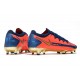 Chaussure Nike Phantom GT Elite FG Naranja Oro Azul