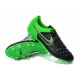 Nouvelle Chaussure de Football Nike Tiempo Legend V FG Noir Vert