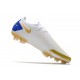 Chaussure Nike Phantom GT Elite FG Blanc Bleu Or