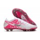 Chaussure Nike Phantom GT Elite FG Blanc Rose