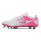 Chaussure Nike Phantom GT Elite FG Blanc Rose