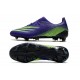 adidas X Ghosted.1 FG Chaussure Violet Vert 