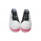 2014/2015 Chaussures Nike Tiempo Legend V FG Homme Blanc Noir Rose