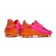 adidas X Ghosted.1 FG Chaussure Rose Noir Orange 