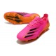 adidas X Ghosted.1 FG Chaussure Rose Noir Orange 