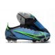 Nike Neuf Mercurial Vapor XIV Elite FG Bleu Noir Vert