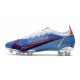 Nike Neuf Mercurial Vapor XIV Elite FG Bleu Argent Rouge