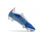 Nike Neuf Mercurial Vapor XIV Elite FG Bleu Argent Rouge