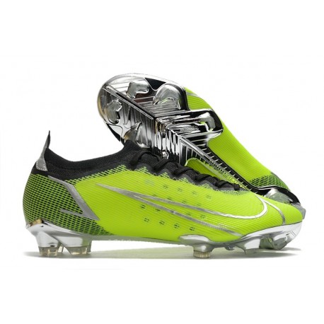 Nike Mercurial Vapor 14 Elite FG Vert Argent Noirv