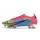 Nike Neuf Mercurial Vapor XIV Elite FG Rose Bleu Vert