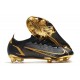 Nike Neuf Mercurial Vapor XIV Elite FG Noir Or