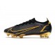 Nike Neuf Mercurial Vapor XIV Elite FG Noir Or