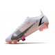 Nike Mercurial Vapor 14 Elite FG Blanc Noir Rouge